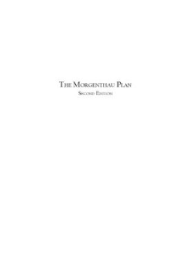 The Morgenthau Plan: Soviet influence on American postwar policy