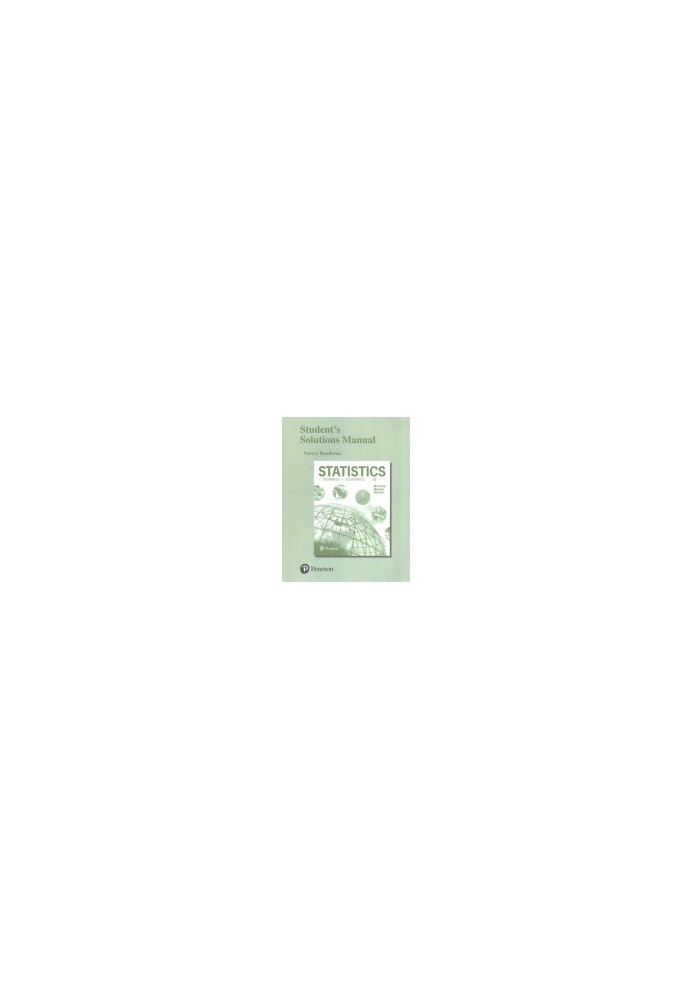 Student's Solutions Manual for Statistics for Business and Economics