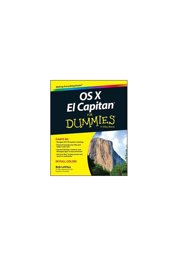 OS X El Capitan for Dummies : A Wiley Brand