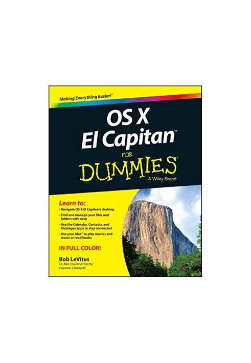 OS X El Capitan for Dummies : A Wiley Brand