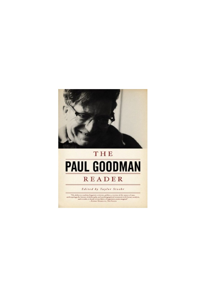 The Paul Goodman Reader