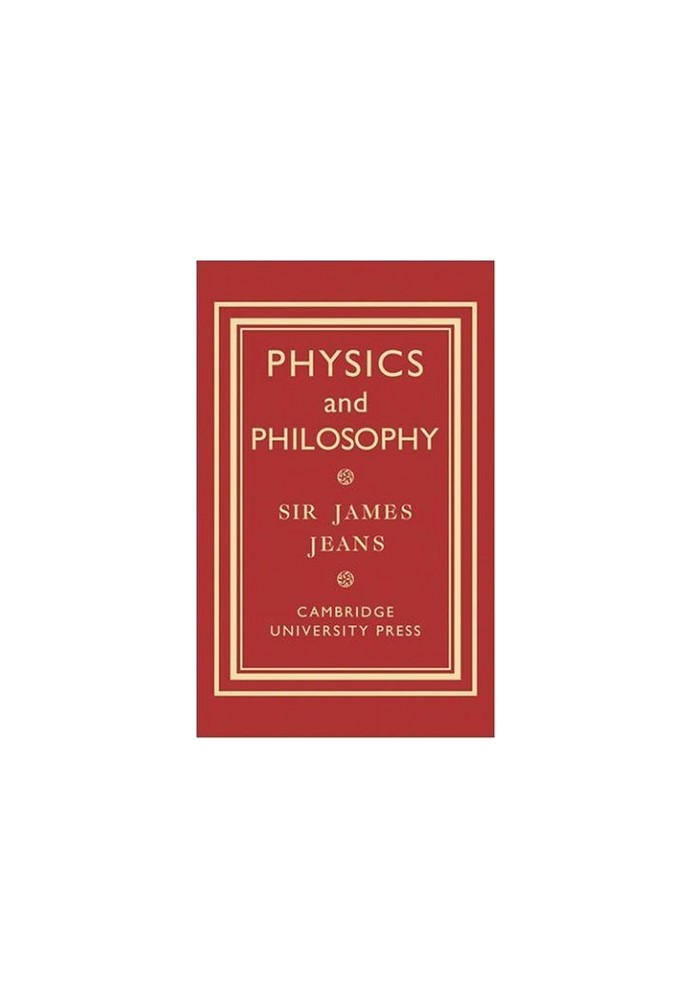 Physics and philosophy