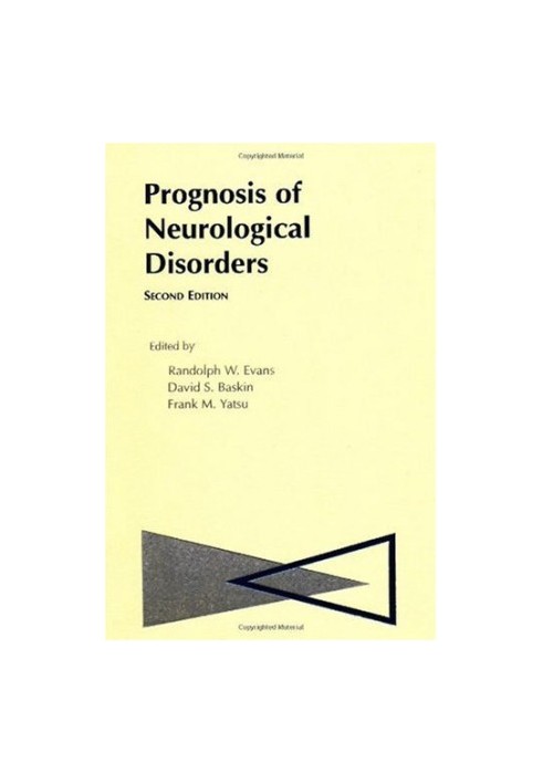Prognosis of Neurological Disorders, 2 e 2000