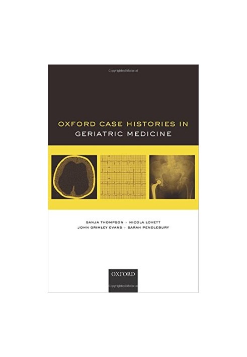 Oxford case histories in geriatric medicine