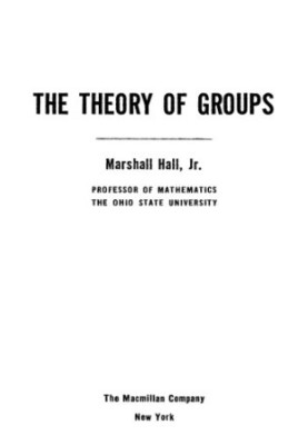 The Theory of Groups