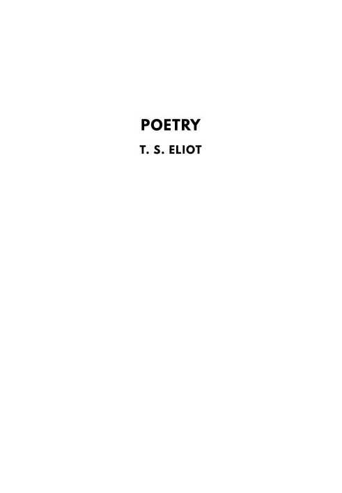 Poetry