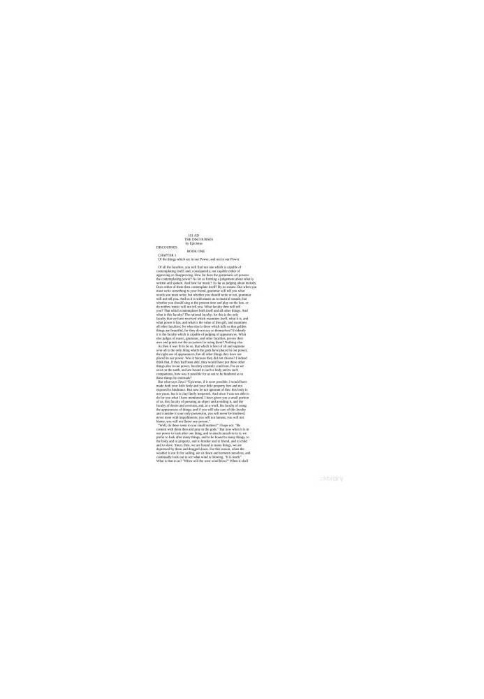 The Discourses