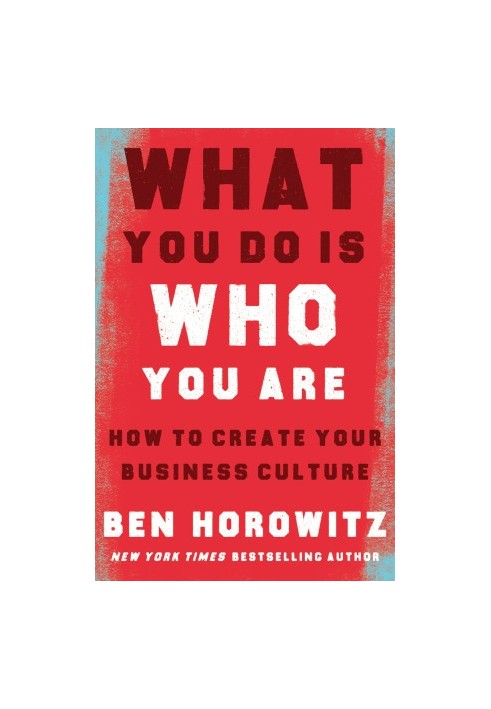 What You Do Is Who You Are