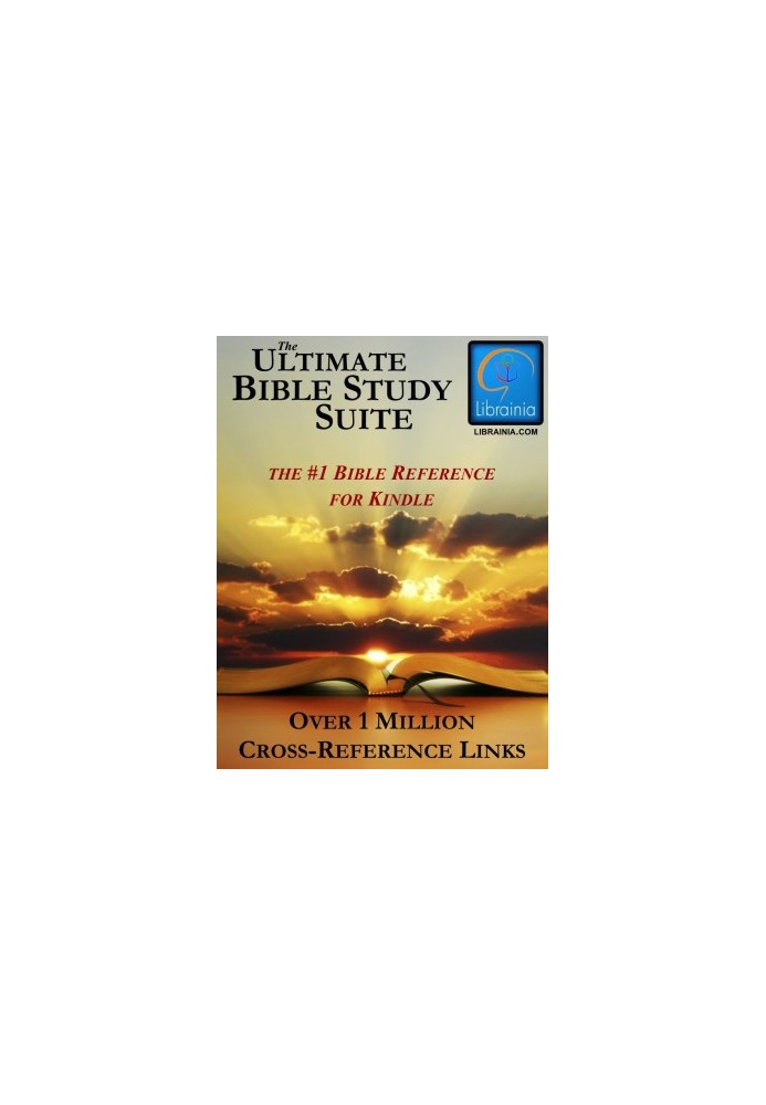 Ultimate Bible Study Suite KJV Bible (Red Letter), Hebrew/Greek Dictionaries and Concordance, Easton's & Smith's Bible Dictio