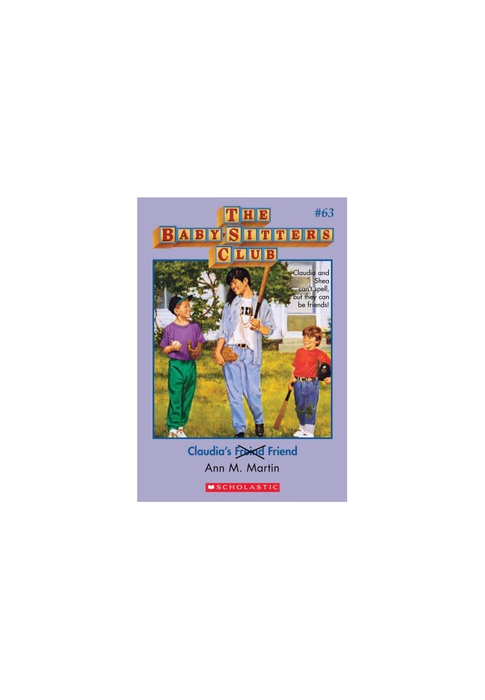 Claudia's Friend (The Baby-Sitters Club 63)