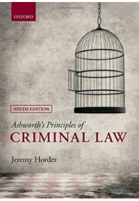 Ashworth's Principles of Criminal Law