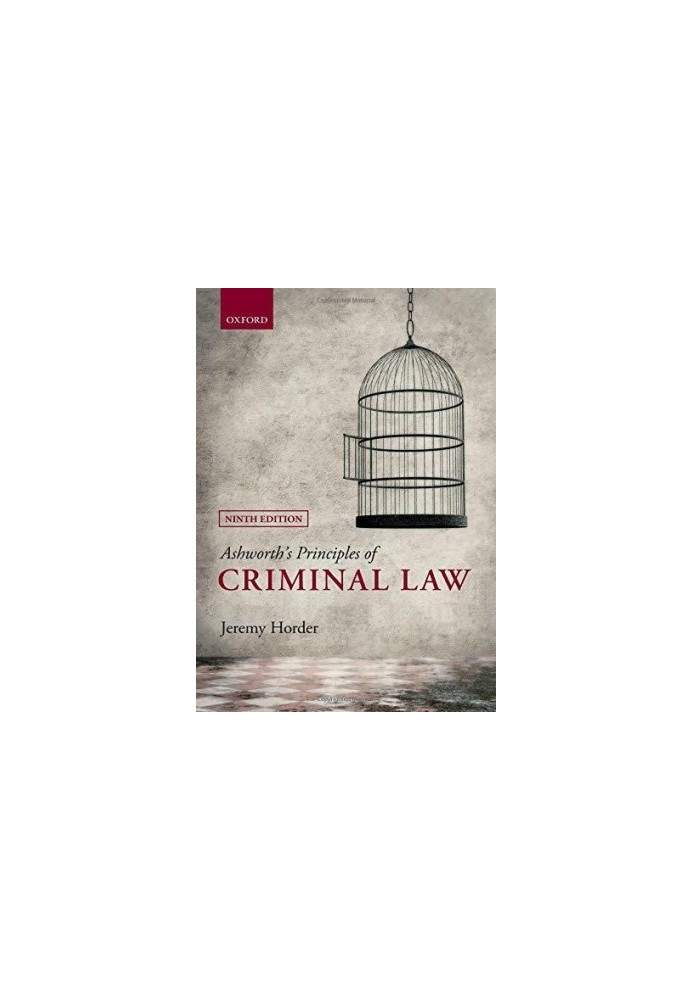 Ashworth's Principles of Criminal Law