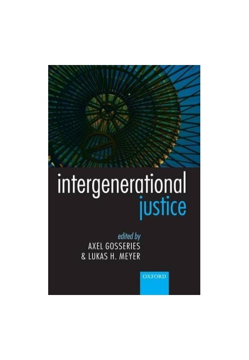 Intergenerational Justice
