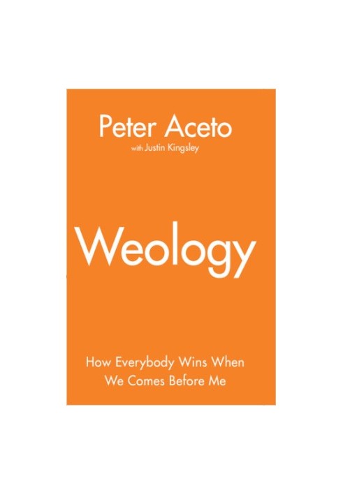 Weology: how everybody wins when we comes before me