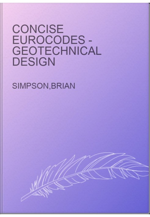 Concise Eurocodes - Geotechnical Design