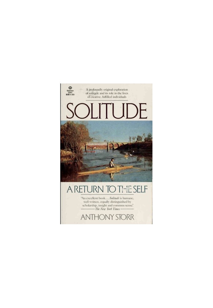Solitude a Return to the Self