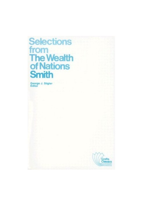 Selections from the wealth of nations