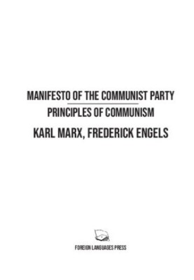 Manifesto of the Communist Party  Principles of Communism