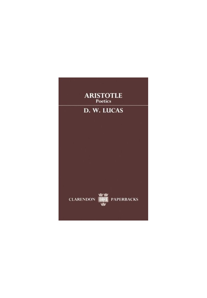Poetics (Clarendon Paperbacks)
