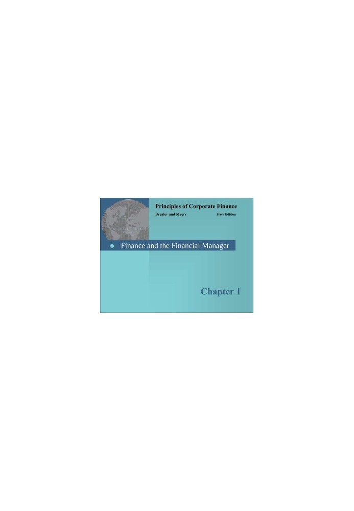 Principles of Corporate Finance