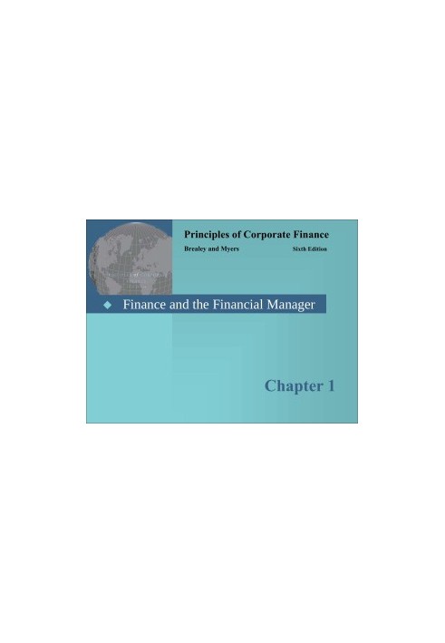 Principles of Corporate Finance