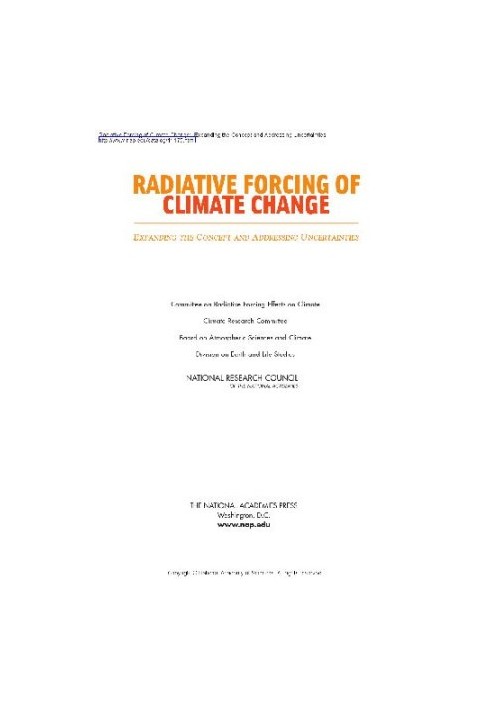 Radiative Forcing Of Climate Change