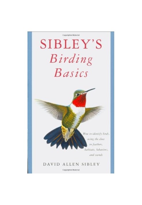 Sibley's Birding Basics