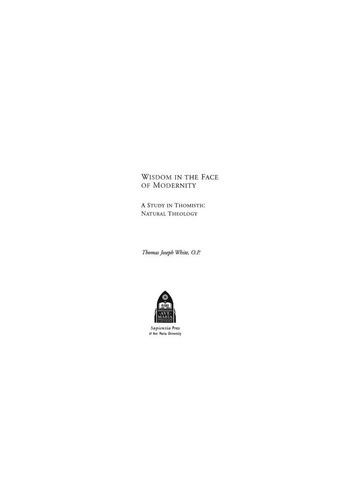Wisdom in the Face of Modernity_ A Study i