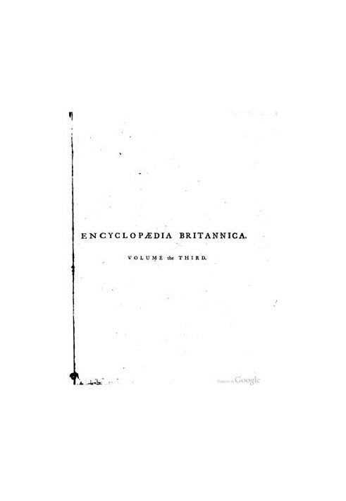 Encyclopedia Britannica - A dictionary of arts, sciences, and general literature 1 ed. in 3 v. Volume 03 M-Z