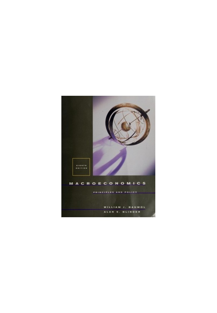 MACROECONOMICS PRINCIPLES AND POLICY EIGHTH EDITION