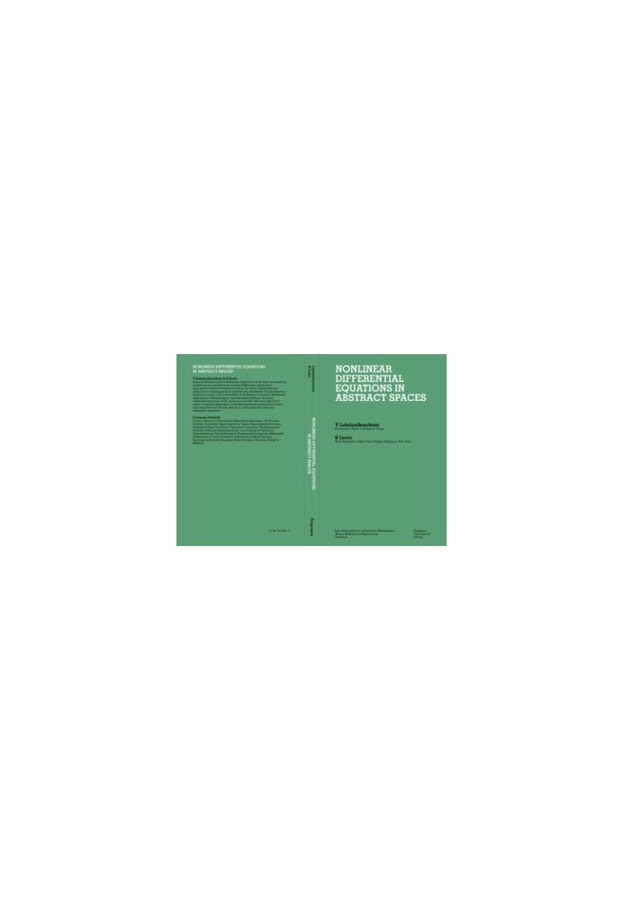 Nonlinear Differential Equations in Abstract Spaces
