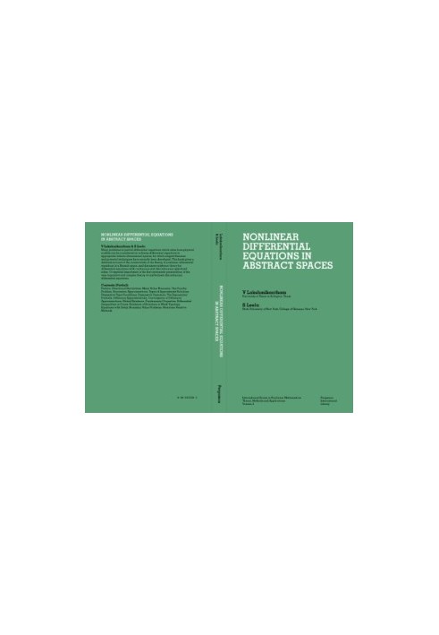 Nonlinear Differential Equations in Abstract Spaces