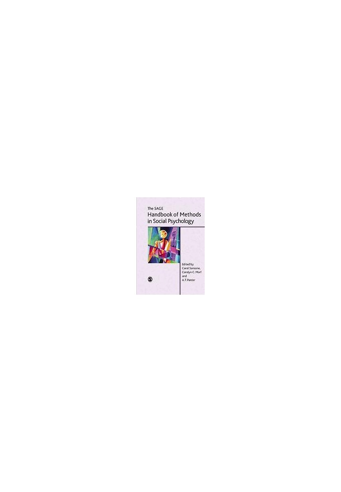The Sage handbook of methods in social psychology
