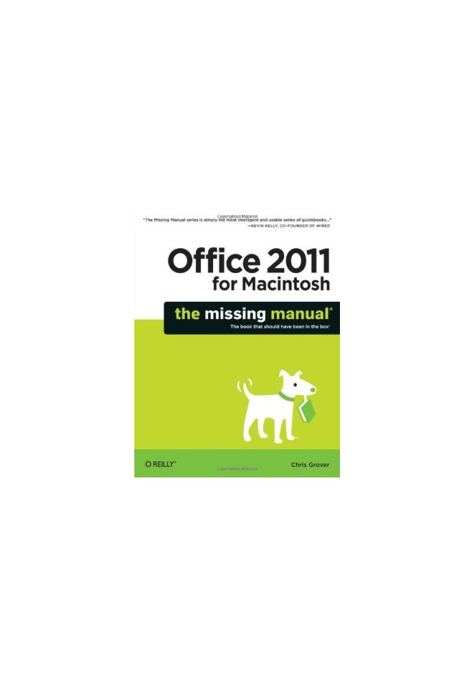 Office 2011 for Macintosh: The Missing Manual