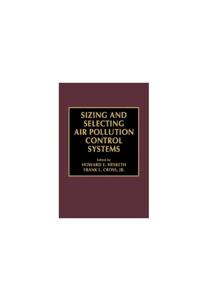 Sizing and selecting air pollution control systems