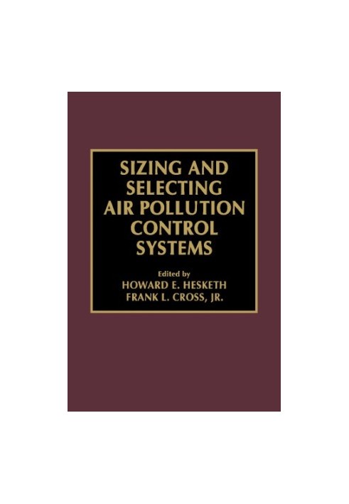 Sizing and selecting air pollution control systems