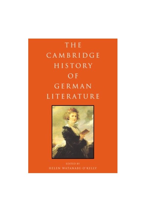 The Cambridge History of German Literature