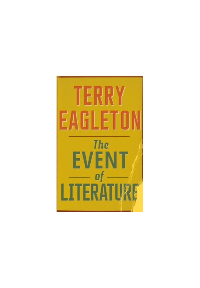 The Event of Literature