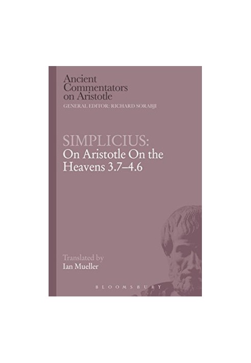 Simplicius : on Aristotle on the heavens 3.7-4.6
