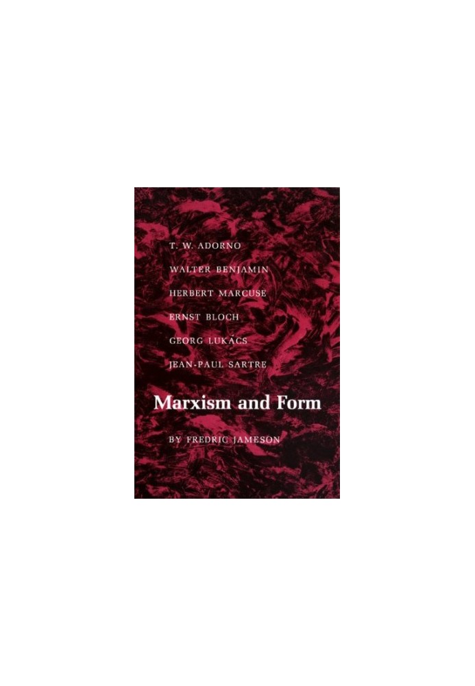 Marxism and Form