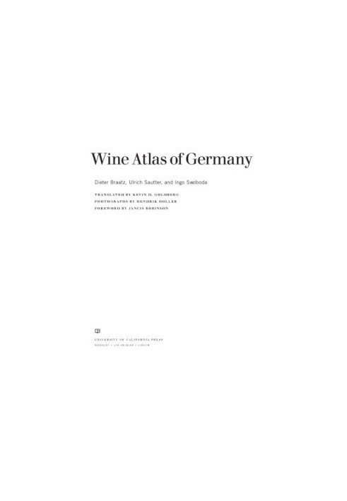 Wine Atlas of Germany