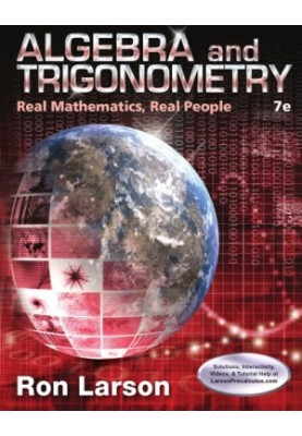 Algebra and Trigonometry: Real Mathematics, Real People