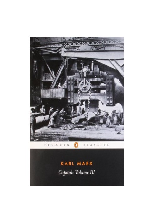 Capital: A Critique of Political Economy, Volume 3