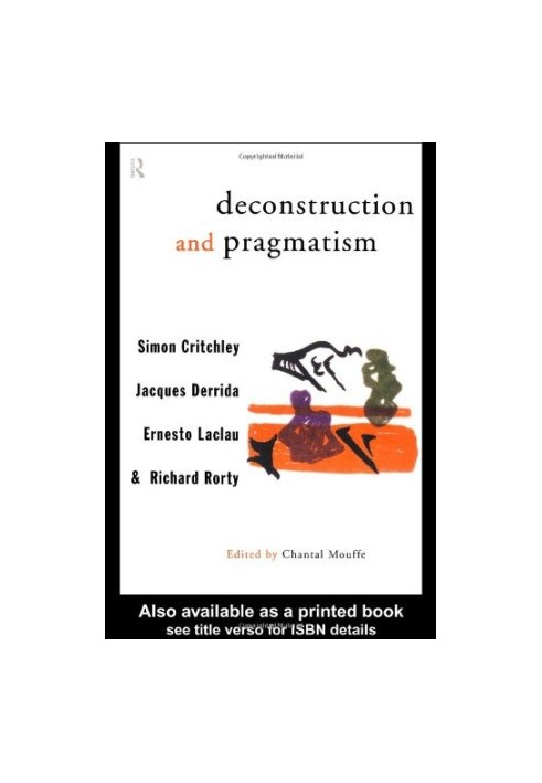 Deconstruction and Pragmatism