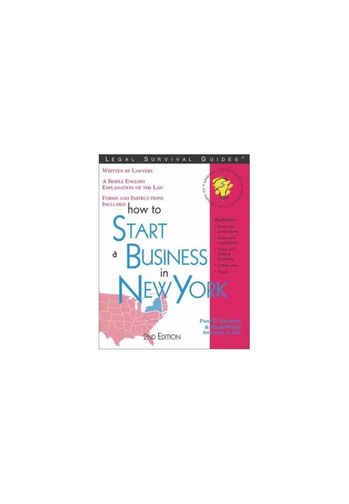 How to Start a Business in New York (Legal Survival Guides)