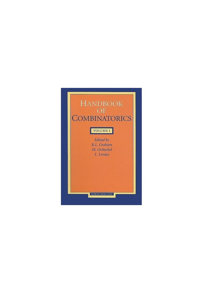 Handbook of Combinatorics Volume 1