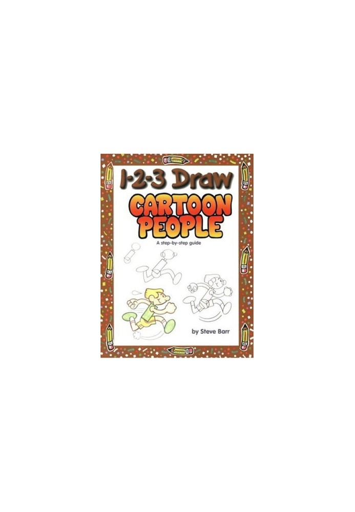 1-2-3 Draw Cartoon People: A Step-by-Step Guide