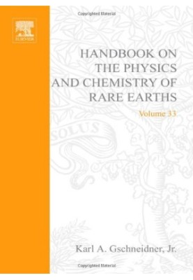 Handbook on the Physics and Chemistry of Rare Earths, Vol. 33
