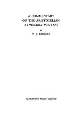 A Commentary on the Aristotelian Athenaion Politeia