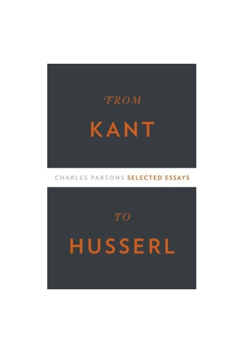 From Kant to Husserl: selected essays